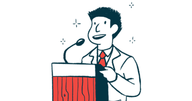IFN-1 | Lupus News Today | Diagnostics and Testing | illustration of speaker at podium|